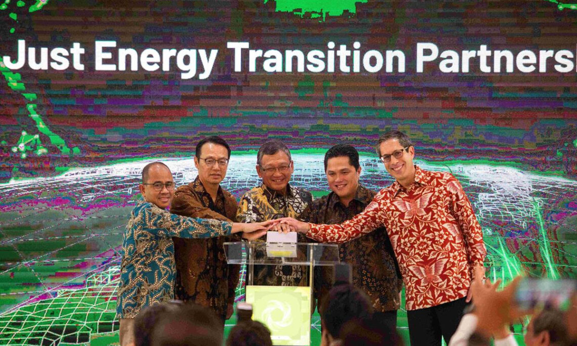 Launch of Indonesia’s Just Energy Transition Partnership (JETP) Comprehensive Investment and Policy Plan (CIPP). State Dept. / Budi Sudarmo